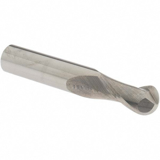 OSG 402-5000-BN Ball End Mill 0.5" Dia, 1" LOC, 2 Flute, Solid Carbide