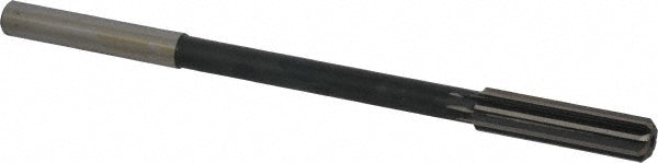 Value Collection 144429604370000 Chucking Reamer 0.4370" Dia, 7" OAL, 1-3/4" Flute Length, Straight Flute, Straight-Cylindrical Shank, HSS