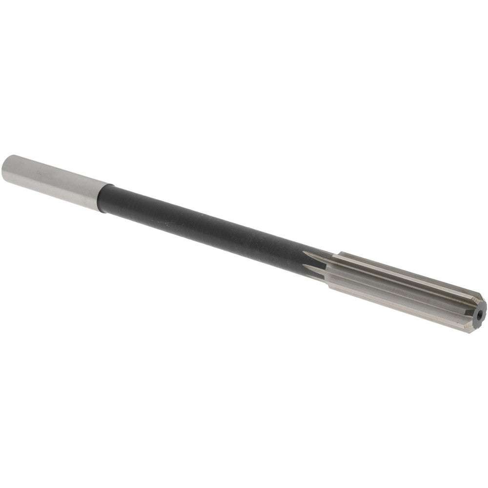 Value Collection 144429604980000 Chucking Reamer 0.4980" Dia, 8" OAL, 2" Flute Length, Straight Flute, Straight-Cylindrical Shank, HSS