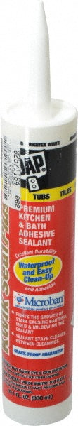 DAP 7079818510 Caulk 10.1 oz Cartridge, White, Acrylic & Latex