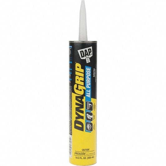 DAP 7079827501 10.3 fl oz Cartridge Synthetic Latex Construction Adhesive