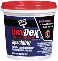 DAP 7079812328 Drywall & Hard Surface Compounds Product Type Drywall & Plaster Repair  Container Size 1/2 pt 8 oz  Product Service Code 7930
