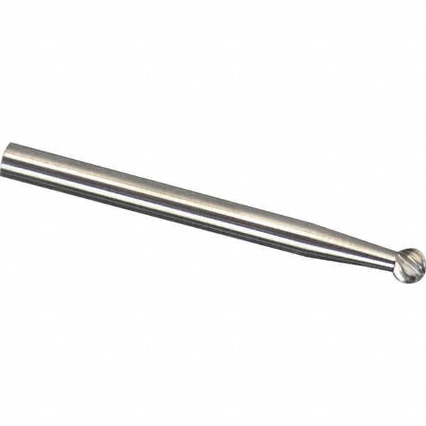 Mastercut Tool Corp. SD-1DC-CCS2A Abrasive Burr SD-1DC-CCS2A, 1/4" Cut Dia, Ball, Double Cut