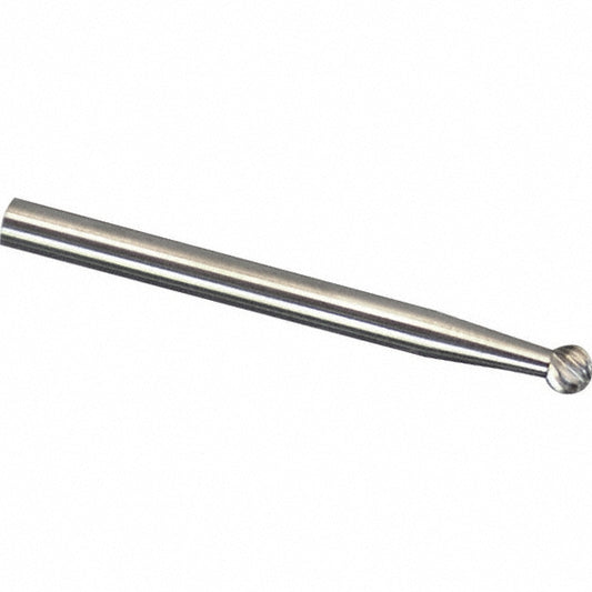 Mastercut Tool Corp. SD-1DC-CCS2A Abrasive Burr SD-1DC-CCS2A, 1/4" Cut Dia, Ball, Double Cut