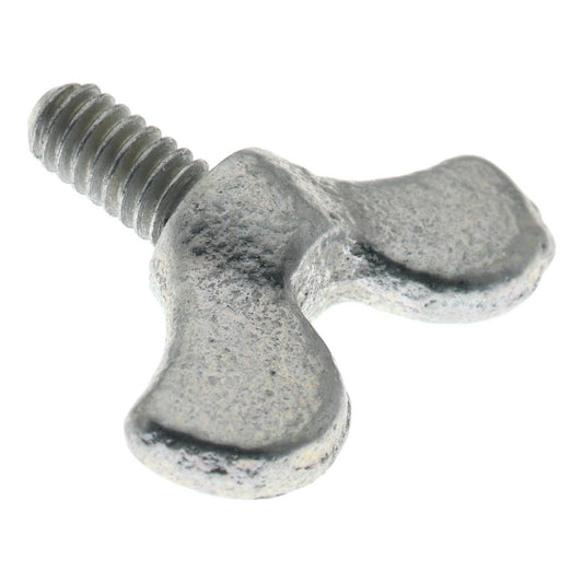 Value Collection 1-CDG-10-17- 32510 Iron Thumb Screw 1/4-20, 1/2" Length Under Head, Winged Head