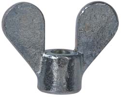 Value Collection 0-EF-788C87- 3/8-16 UNC, Zinc Plated, Steel Standard Wing Nut