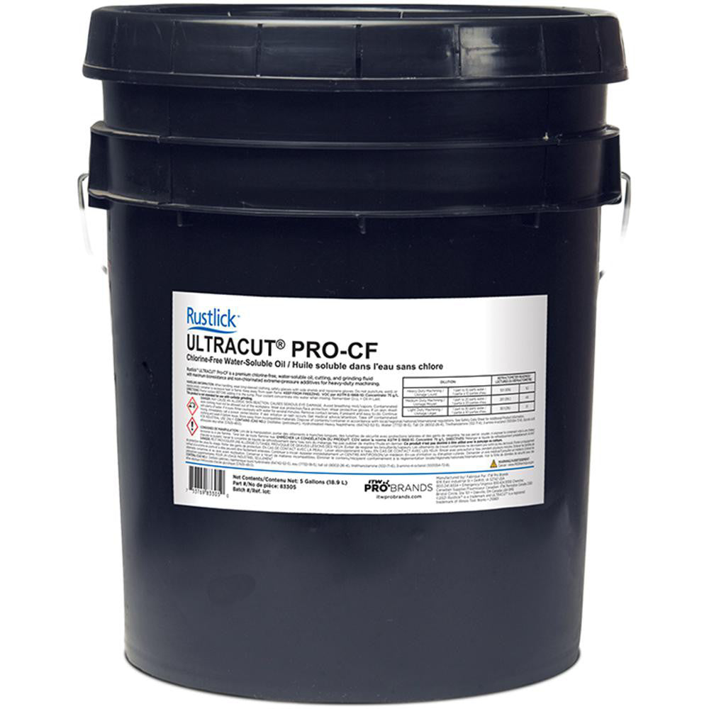 Rustlick 83305 Cutting & Grinding Fluid Rustlick® UltraCut, Liquid, 5 gal Pail
