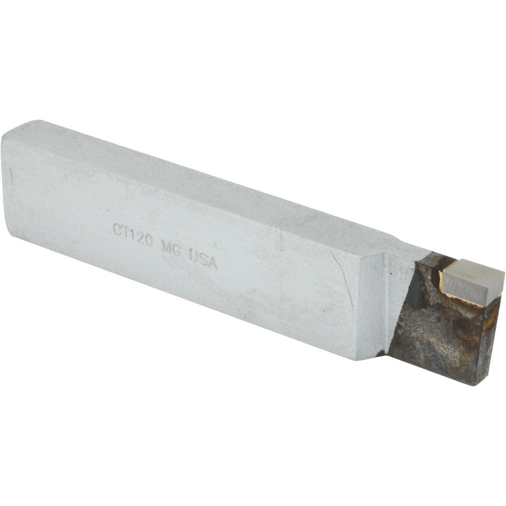 Accupro ACC-CT120 Single Point Tool Bit 1/2'' Shank Width, 1'' Shank Height, Solid Carbide Tipped, RH, CT, Cut-Off & Grooving