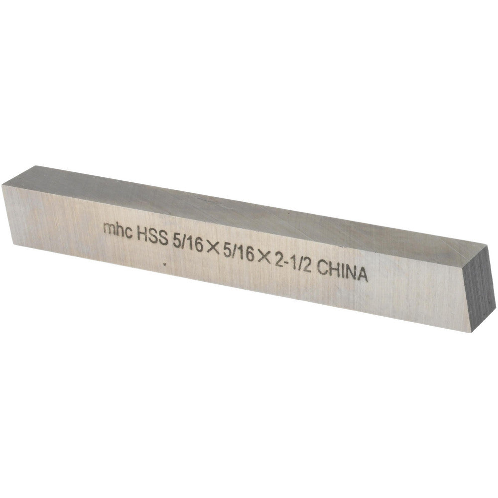 Value Collection 360-0049 Tool Bit Blank 5/16" Wide, 5/16" High, 2-1/2" OAL, M2 High Speed Steel, Square