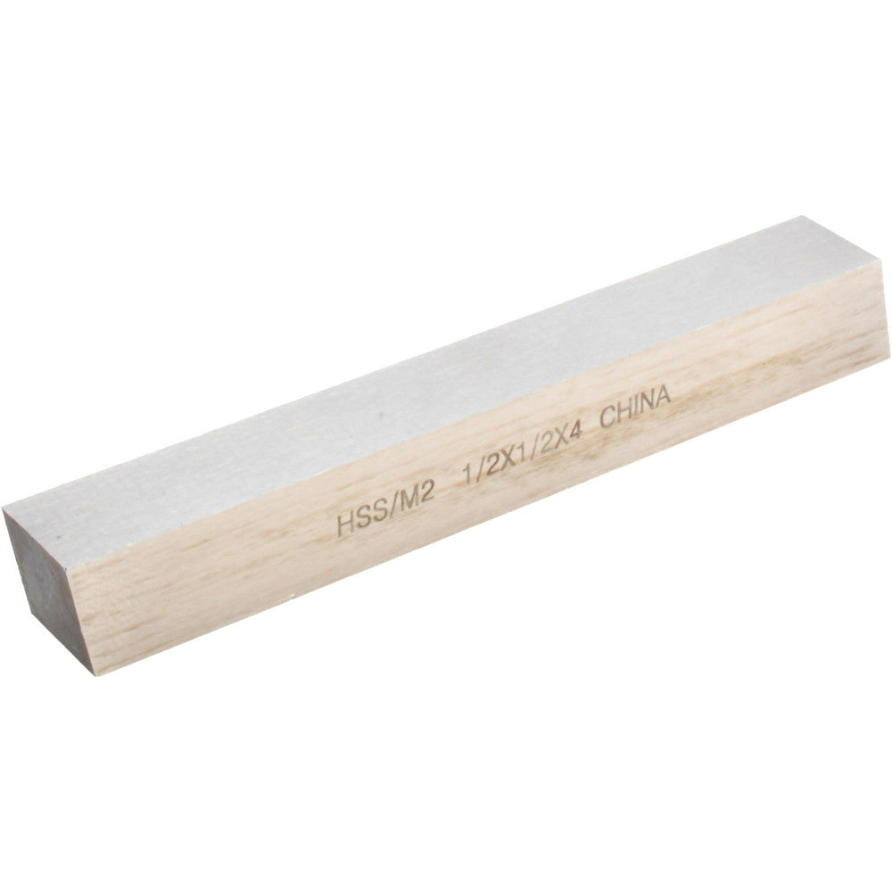 Value Collection 360-0111 Tool Bit Blank 1/2" Wide, 1/2" High, 4" OAL, M2 High Speed Steel, Square