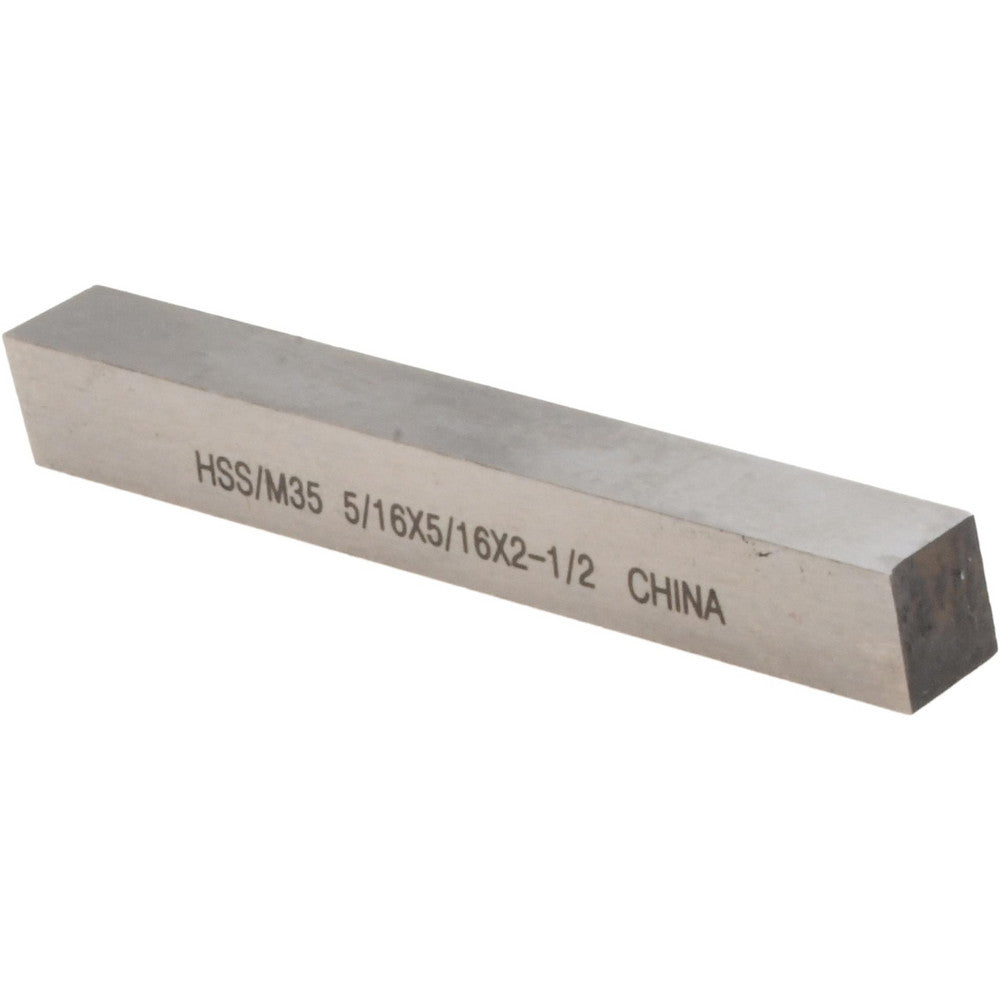 Value Collection 460-0049 Tool Bit Blank 5/16" Wide, 5/16" High, 2-1/2" OAL, M35 Cobalt, Square