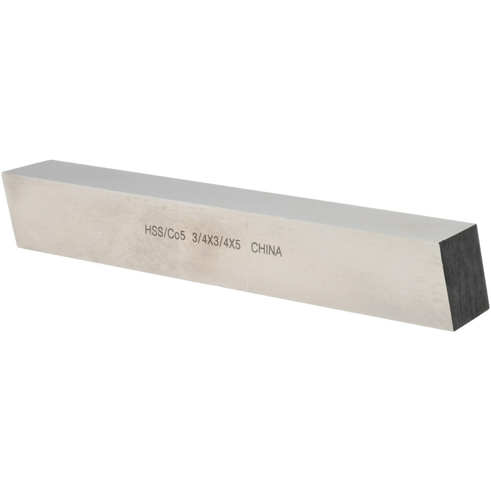 Value Collection 460-0148 Tool Bit Blank 3/4" Wide, 3/4" High, 5" OAL, M35 Cobalt, Square
