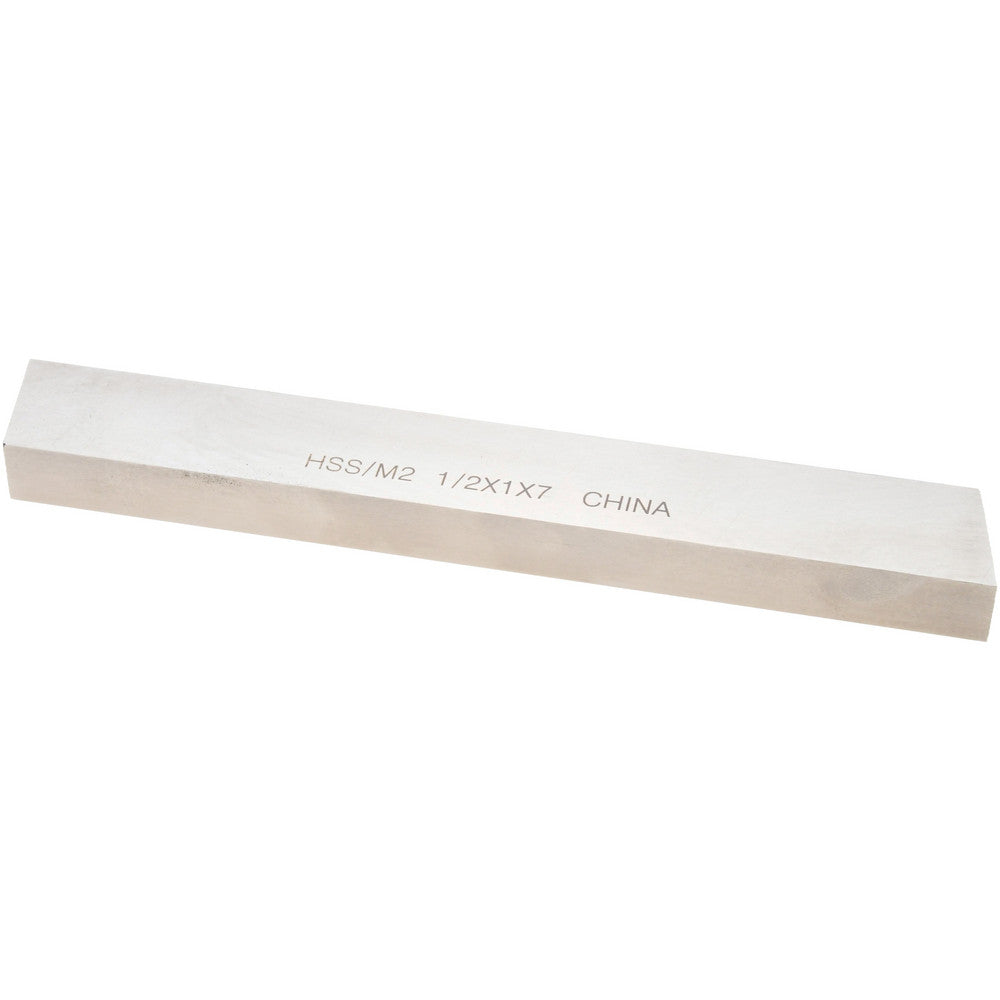 Value Collection 361-0125 Tool Bit Blank 1/2" Wide, 1" High, 7" OAL, M2 High Speed Steel, Rectangle