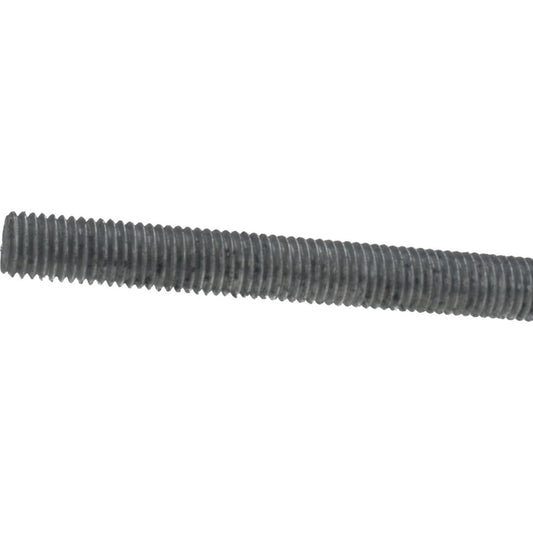 ALL AMERICA THREADED PRODUCTS 85136 General-Purpose Threaded Rod 5/8-11, 6' OAL, Low-Carbon Steel, Hot-Dipped Galvanized Finish
