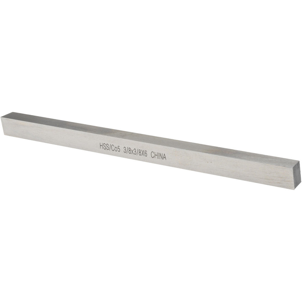 Value Collection 460-2300 Tool Bit Blank 3/8" Wide, 3/8" High, 6" OAL, M35 Cobalt, Square