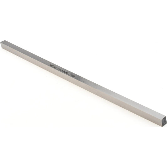Value Collection 360-0039 Tool Bit Blank 1/4" Wide, 1/4" High, 8" OAL, M2 High Speed Steel, Square