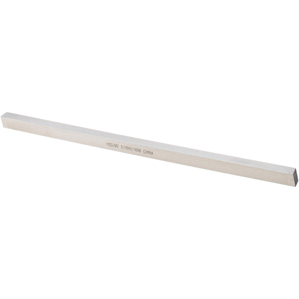 Value Collection 360-0057 Tool Bit Blank 5/16" Wide, 5/16" High, 8" OAL, M2 High Speed Steel, Square