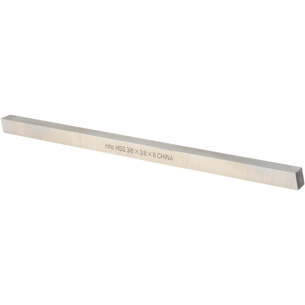 Value Collection 360-0073 Tool Bit Blank 3/8" Wide, 3/8" High, 8" OAL, M2 High Speed Steel, Square