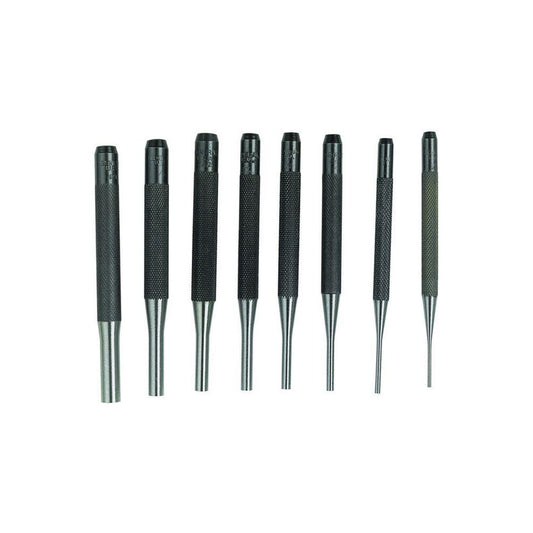 General SPC75 Pin Punch Set 8 Pc, 0.0625 to 0.3125"
