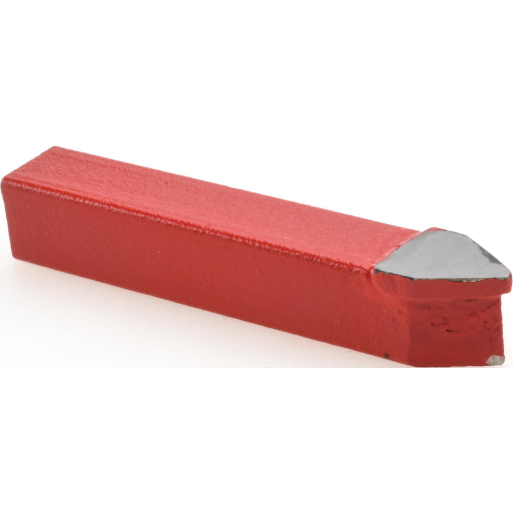 Value Collection 383-4022 Single-Point Tool Bit E-6, 3/8" Shank Height, 3/8" Shank Width, C2 Solid Carbide Tip, Neutral