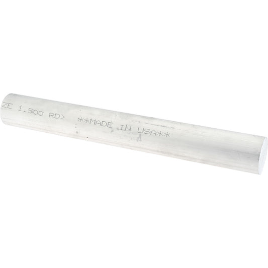 Value Collection 02629418 Aluminum Round Rod 1' Long, Alloy 6061-T6