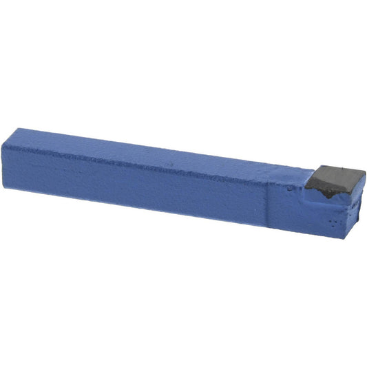 Value Collection 383-2006 Single-Point Tool Bit C-4, 1/4" Shank Height, 1/4" Shank Width, C6 Solid Carbide Tip, Neutral