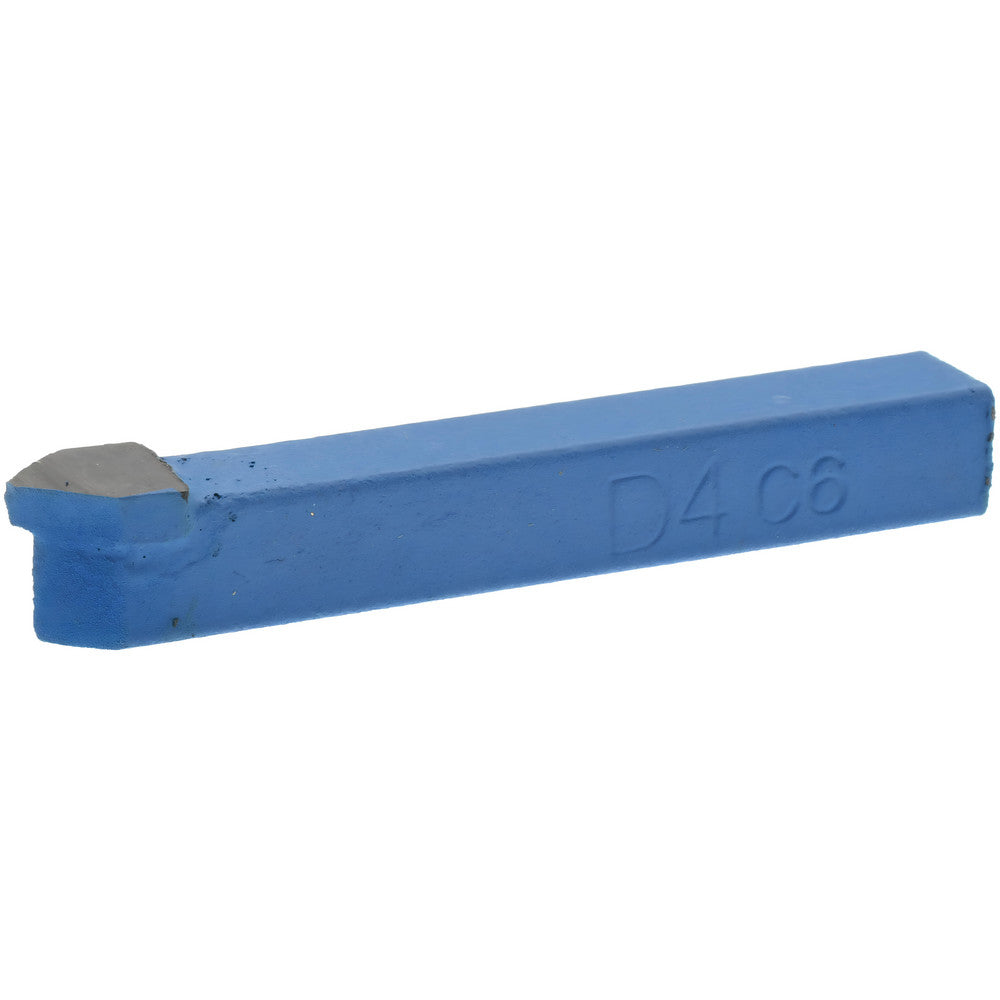 Value Collection 383-3016 Single-Point Tool Bit D-4, 1/4" Shank Height, 1/4" Shank Width, C6 Solid Carbide Tip, Neutral