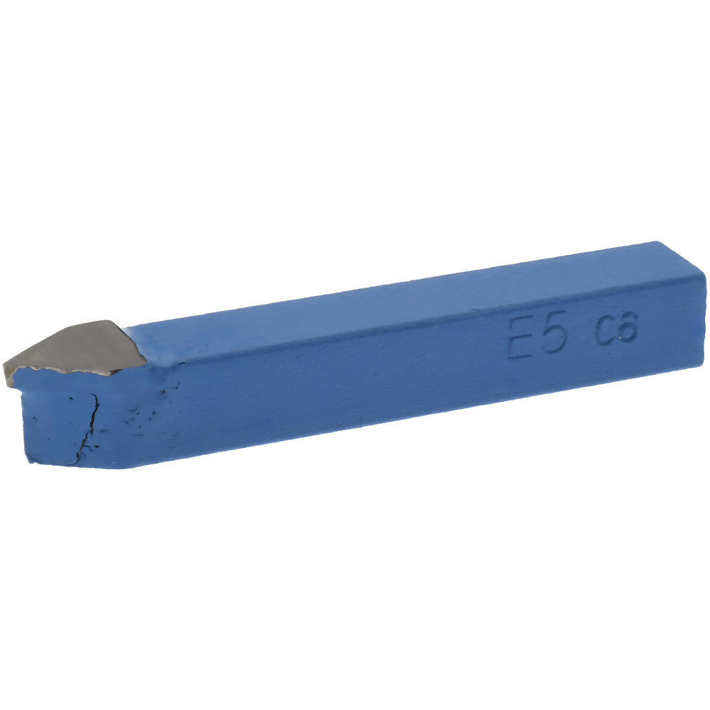 Value Collection 383-4016 Single-Point Tool Bit E-5, 5/16" Shank Height, 5/16" Shank Width, C6 Solid Carbide Tip, Neutral