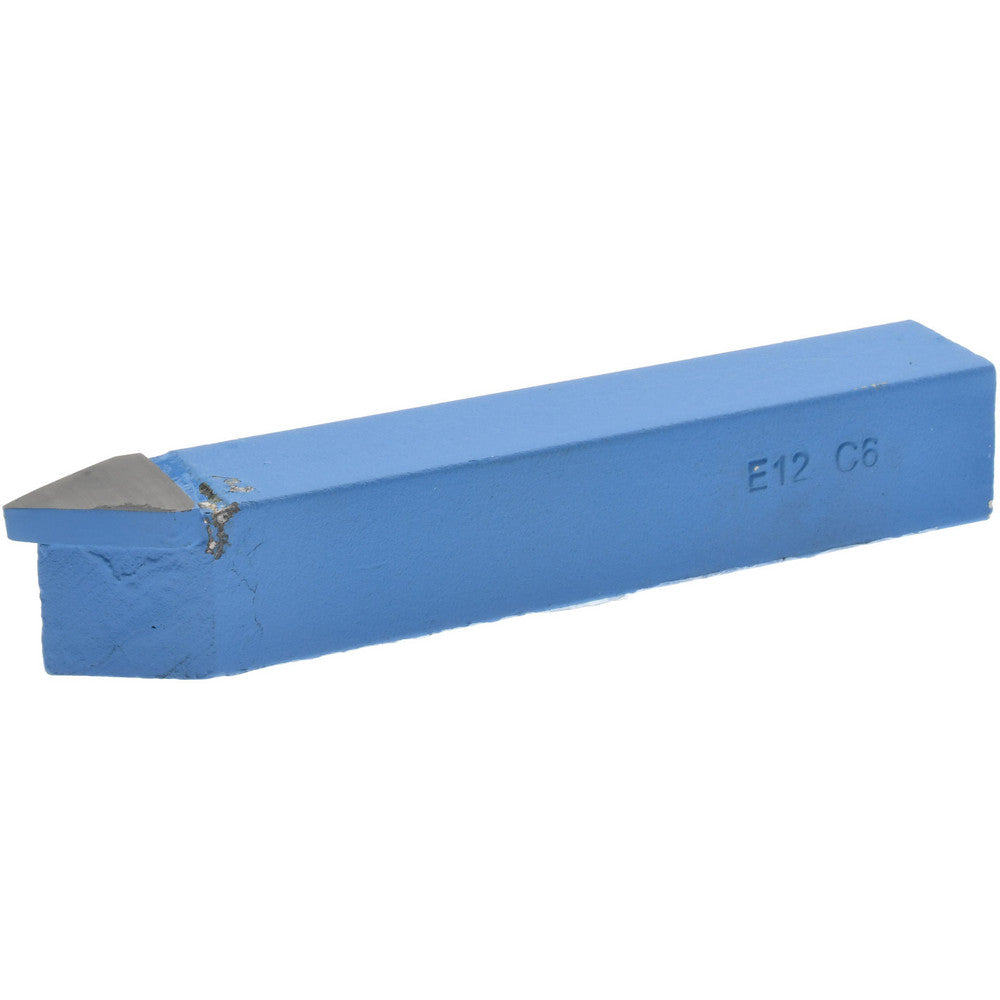 Value Collection 383-4066 Single-Point Tool Bit E-12, 3/4" Shank Height, 3/4" Shank Width, C6 Solid Carbide Tip, Neutral