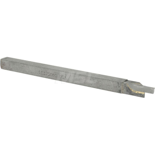 Accupro ACC-LC375080 Single Point Tool Bit 3/8'' Shank Width, 3/8'' Shank Height, Solid Carbide Tipped, LH, LC, Cut-Off & Grooving