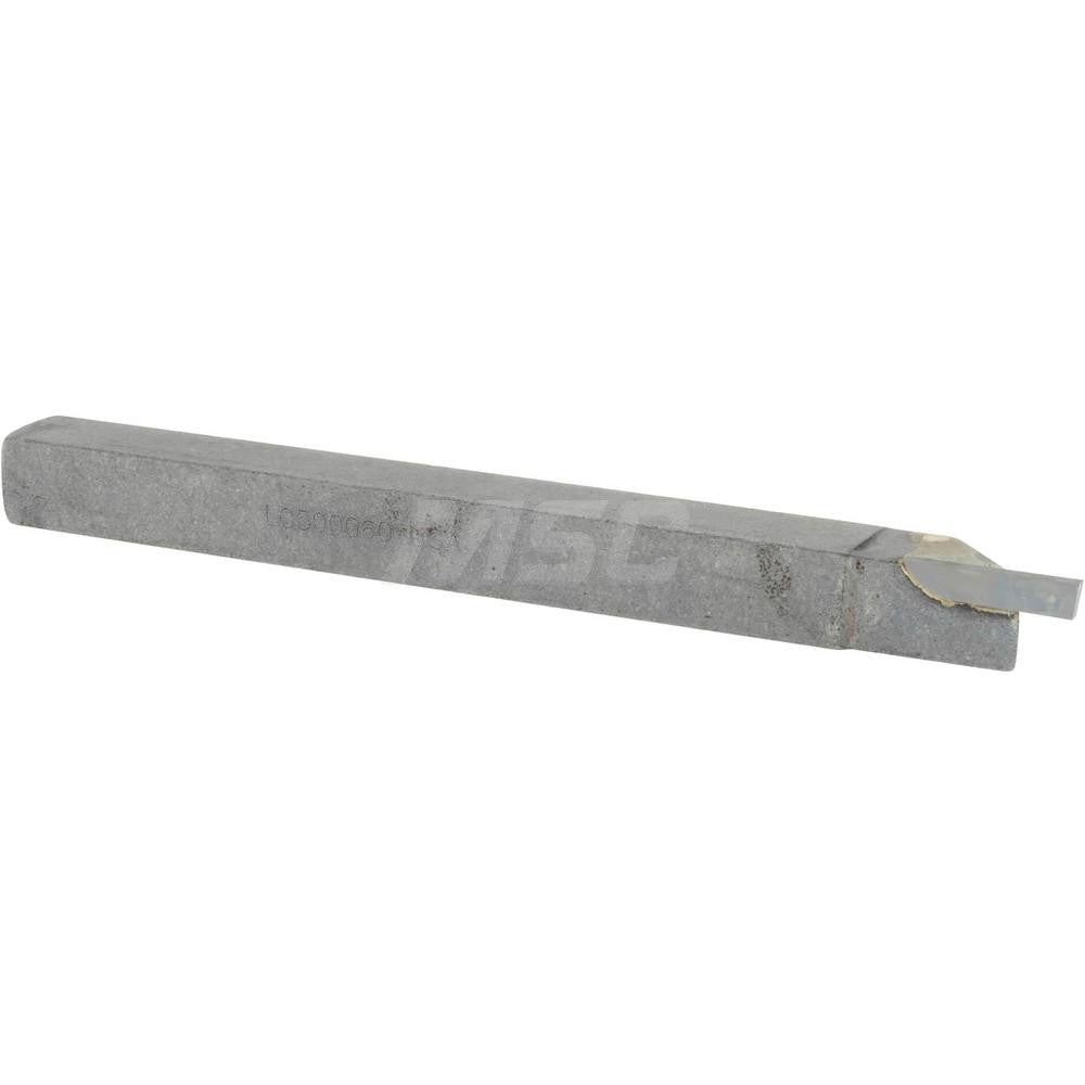 Accupro ACC-LC500080 Single Point Tool Bit 1/2'' Shank Width, 1/2'' Shank Height, Solid Carbide Tipped, LH, LC, Cut-Off & Grooving