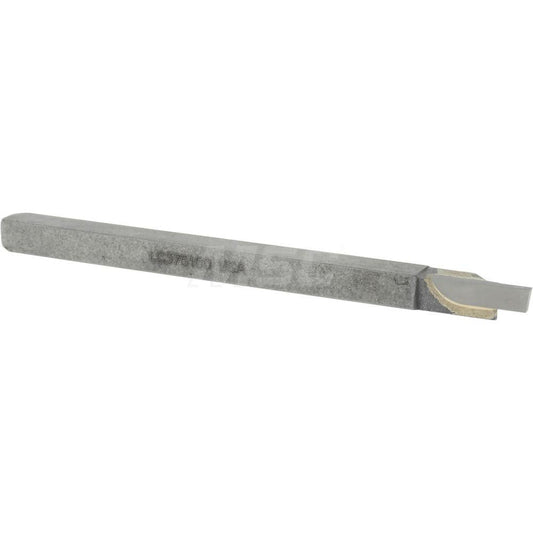 Accupro ACC-LC375100 Single Point Tool Bit 3/8'' Shank Width, 3/8'' Shank Height, Solid Carbide Tipped, LH, LC, Cut-Off & Grooving