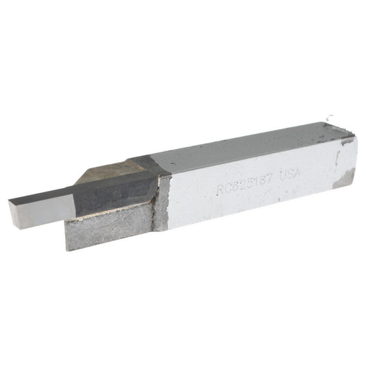 Accupro ACC-RC625187 Single-Point Tool Bit RC, Cut-Off & Grooving, 5/8 x 5/8" Shank