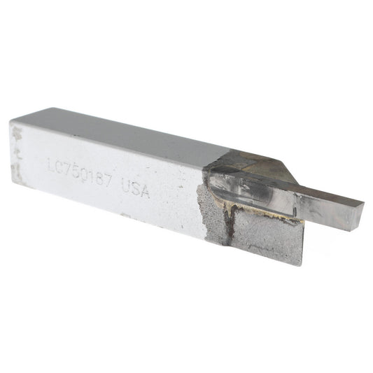 Accupro ACC-RC750187 Single-Point Tool Bit RC, Cut-Off & Grooving, 3/4 x 3/4" Shank