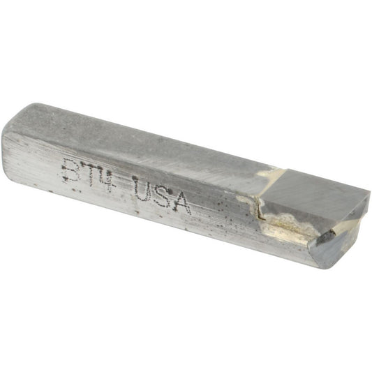 Accupro ACC-BT4 Single Point Tool Bit 1/4'' Shank Width, Micrograin Solid Carbide Tipped, RH, BT, Box Turning