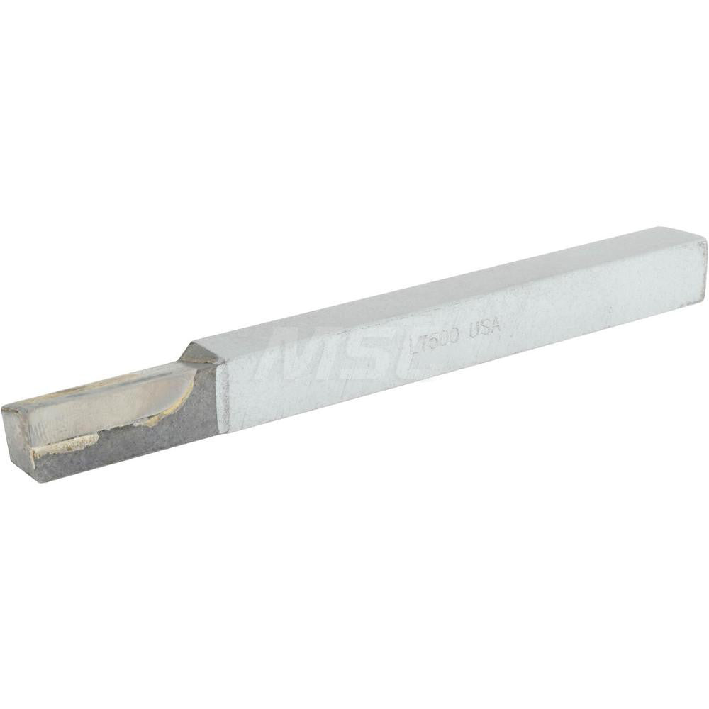 Accupro ACC-LT500 Single Point Tool Bit 1/2'' Shank Width, 1/2'' Shank Height, Micrograin Solid Carbide Tipped, LH, LT, Turning