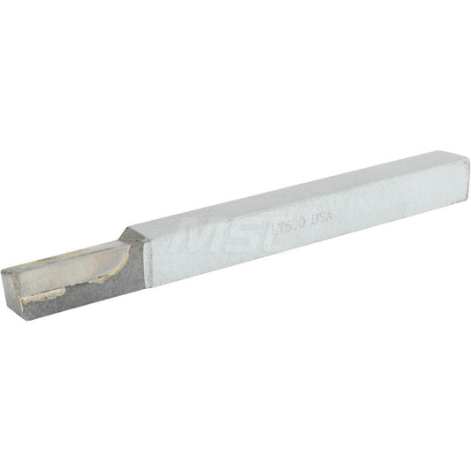 Accupro ACC-LT500 Single Point Tool Bit 1/2'' Shank Width, 1/2'' Shank Height, Micrograin Solid Carbide Tipped, LH, LT, Turning