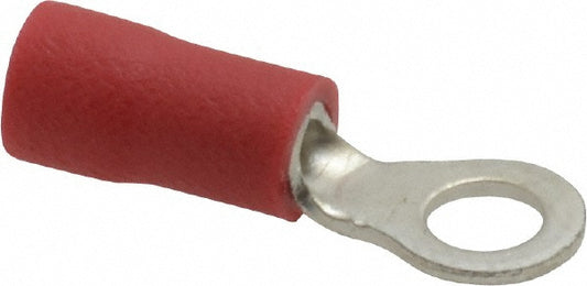 Ideal 83-2121 Circular Ring Terminal Partially Insulated, 22 to 18 AWG, Crimp Connection