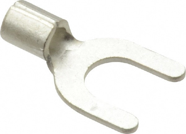 Ideal 83-6171 Standard Fork Terminal Non-Insulated, #10 Stud, Crimp