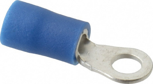 Ideal 83-2221 Circular Ring Terminal Partially Insulated, 16 to 14 AWG, Crimp Connection