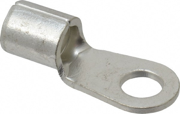 Ideal 83-0521 Circular Ring Terminal Non-Insulated, 6 AWG, Crimp Connection