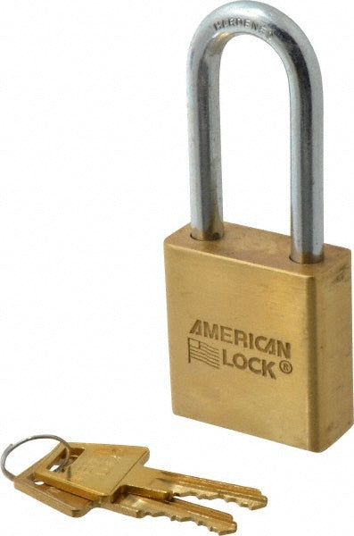 American Lock A21KA-54874 Padlock Steel, Keyed Alike, 1-3/4" Wide