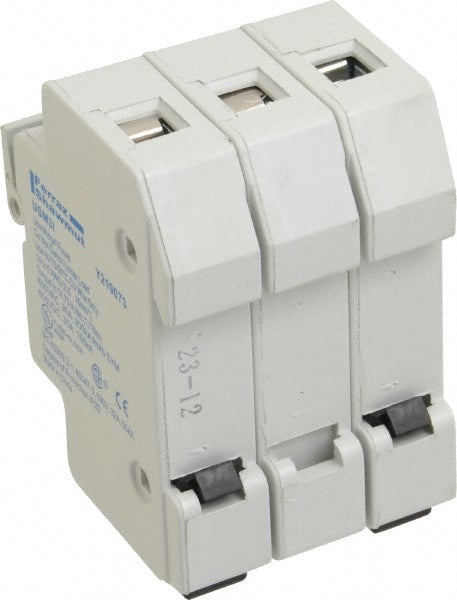 Ferraz Shawmut USM3I 3 Pole, 1000 VDC and 800 VAC, 30 Amp, DIN Rail Mount Fuse Holder