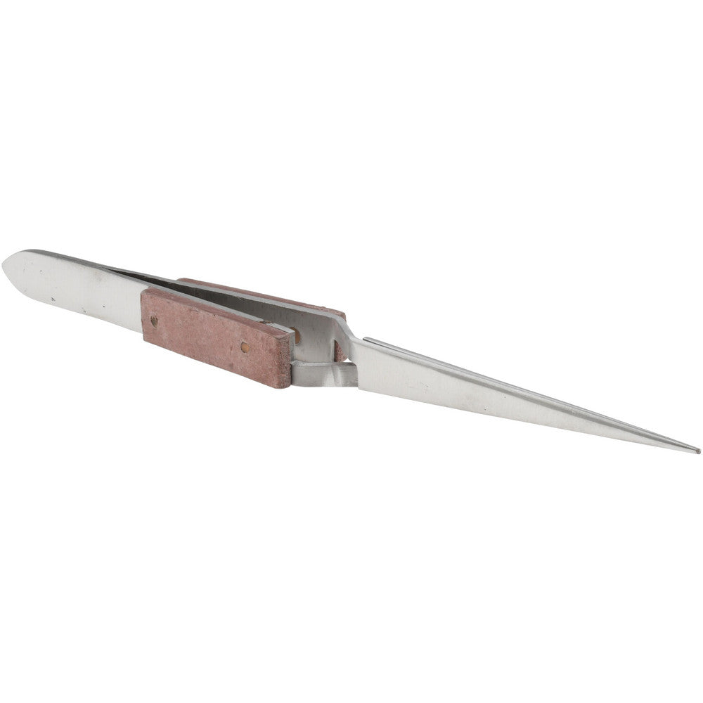 Value Collection 10275-SS Assembly Tweezer Stainless Steel, Straight Tip, 6-1/2" OAL