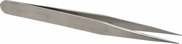 Value Collection 10302-SA Precision Tweezer MM-SA, General Utility, Fine Point & Narrow Shank Tip, 5" OAL