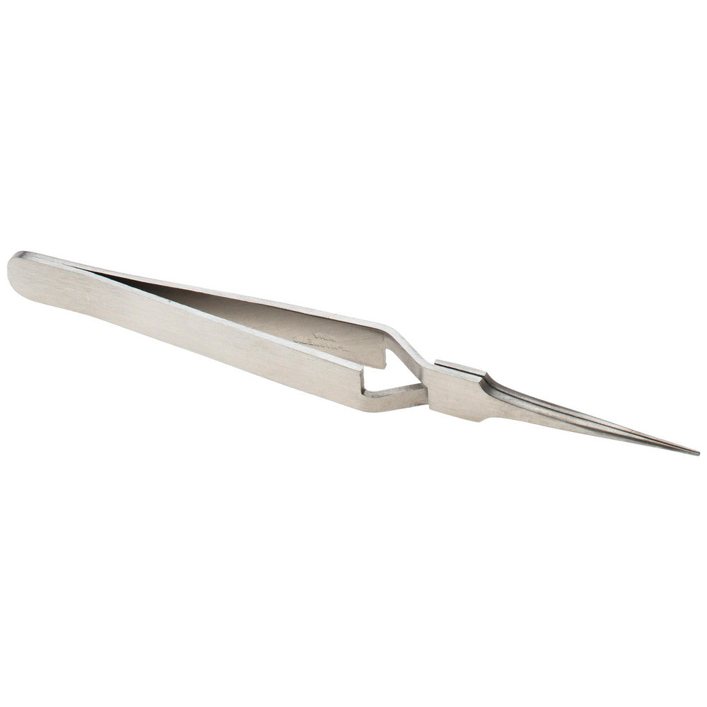 Value Collection 10475-SA Reverse Action Tweezer N5, Long & Very Fine Point Tip, 4-11/32" OAL