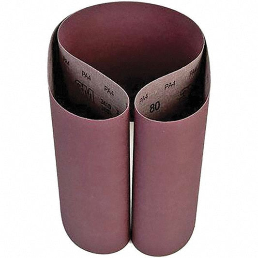 3M 7000118799 Abrasive Belt 10" Wide, 70-1/2" Long, 80 Grit, Aluminum Oxide