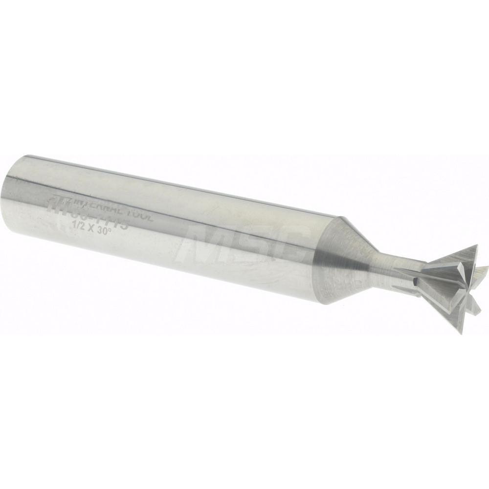 Internal Tool Inc 86-1115 Dovetail Cutter 60 &deg, 1/4" Cut Width, Solid Carbide