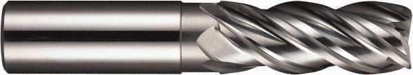 Kyocera SGS Precision Tools 46850 Corner Radius End Mill 2 mm Dia, 6 mm LOC, 0.2 mm Radius, 4 Flutes, Solid Carbide