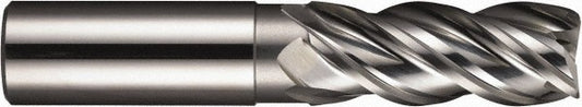 Kyocera SGS Precision Tools 46850 Corner Radius End Mill 2 mm Dia, 6 mm LOC, 0.2 mm Radius, 4 Flutes, Solid Carbide